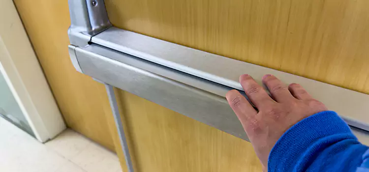 Installing a Push Bar on a Door Lake Stevens